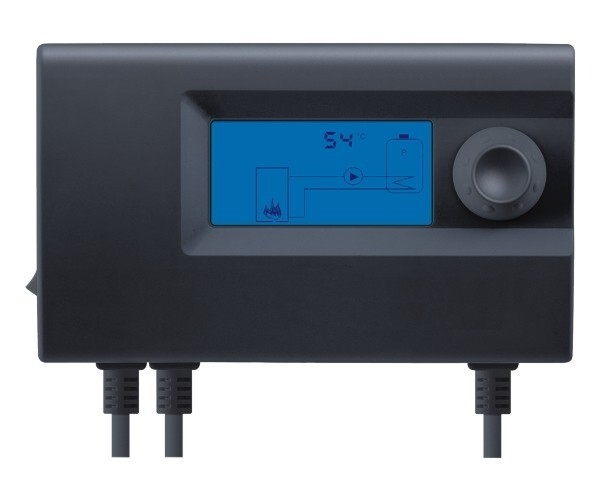 Solar+more Festbrennstoff Regelung EU-11WB Mit Gebläse