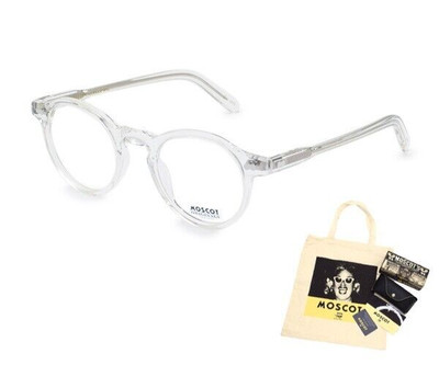 Unused MOSCOT Eyeglasses Frame MILTZEN MIL-O46220306-01 CRYSTAL 46
