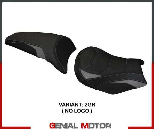 Housse De Selle Sihu Ultragrip Gris Gr T.I. Pour Kawasaki Ninja 650 2017 > 2023