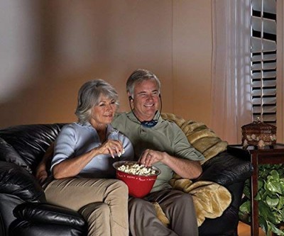 TV Ears Analog Dual Original Wireless Headsets System, TV Hearing Aid Devices,