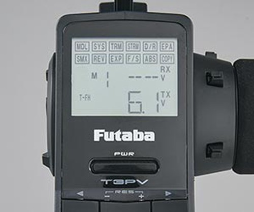 Futaba 3PV 2.4GHz 3-Channel T/S/FHSS Radio System w/R203GF