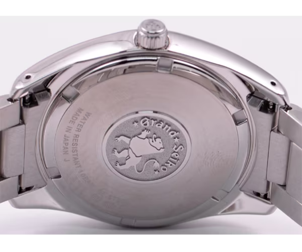Pre-owned Grand Seiko Seiko Grand Heritage Collection Sbgx261 Black Quartz Stainless Steel Men's Watch