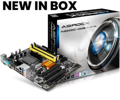 NEW ASRock N68C-GS4 FX VGA USB 2.0 DDR3 OR DDR2 AM3+ AMD Micro ATX Motherboard