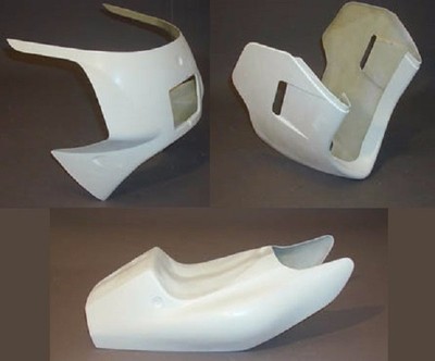 YSR50/80 リアフェンダー　SPA 武川製 Yamaha YSR50 YSR80 Original Style Fairing Bodywork Set Upper