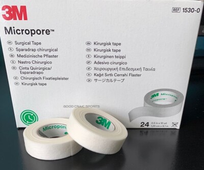 3M Micropore PAPER Medical Tape 1/2