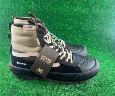 Men's Vans Sk8-Hi Gore-Tex MTE-3 Waterproof Boots Shoe Green Black Size 9.5