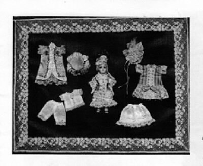  1:12 SCALE Mini Doll Pattern~FRENCH MIGNONETTE & TROUSSEAU~ PS536 