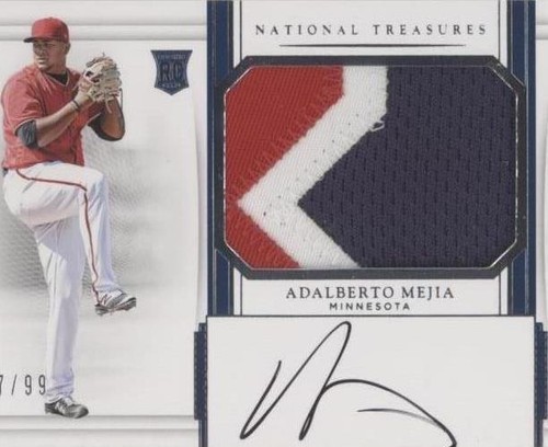 2017 Panini National Treasures - Adalberto Mejia #172