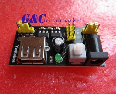 2PCS MB102 Breadboard Power Supply Module 3.3V 5V For Arduino Solderless A3GS