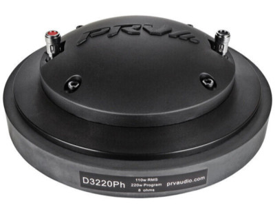 PRV Audio D3220Ph 2'' PHENOLIC Pro Audio Bolt-on Compression Driver 220W 8-Ohms