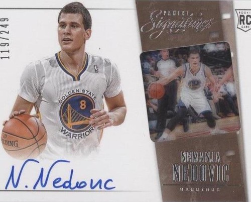 2013-14 Panini Signatures - Nemanja Nedovic #21