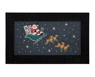 St Nicholas Square Christmas LED Doormat Rug LIGHTS UP And PLAYS MUSIC
