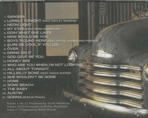 Blake Shelton Reloaded 20 # 1 HITS, New! CD 20 Best of Greatest tracks w/ Bonus