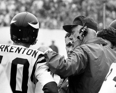 In vendita Minnesota Vikings FRAN TARKENTON & BUD GRANT Glossy 8x10 Photo Print Poster