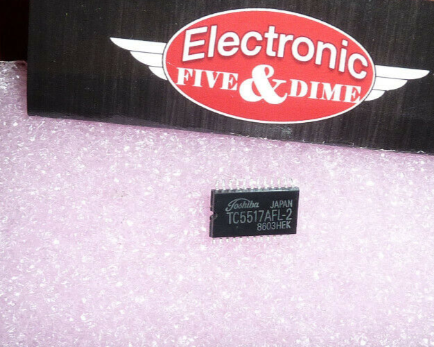 TC5517AFL-2 Toshiba Standard SRAM, 2KX8, 200ns, CMOS, PDSO24 TC5517AFL-2 Toshiba Standard SRAM, 2KX8, 200ns, CMOS, PDSO24