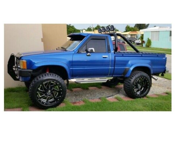 AVS Outside Mount Rain Guards Vent Visors Shade for 84-88 Toyota PickUp 4Runner