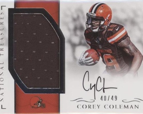 2016 Panini National Treasures Corey Coleman #RMS-CC