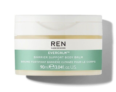 REN Clean Skincare Evercalm Barrier Support Body Balm Targeted Treatment 3.04oz.