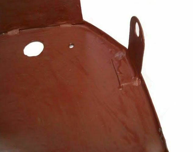 Fits Royal Enfield Early 1950 Rear Licence Plate With Tail Light Hole 