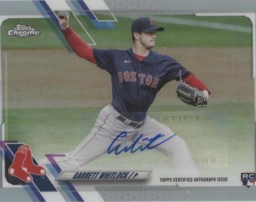 2021 Topps Chrome Update Series - Garrett Whitlock #CUSA-GW
