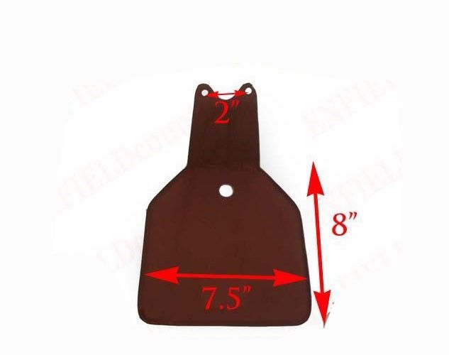 New BSA Box Type Rear Number Plate for A B & C Models 