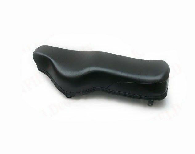 Fits Royal Enfield 350cc Early Models Dual Black Leatherite Seat  