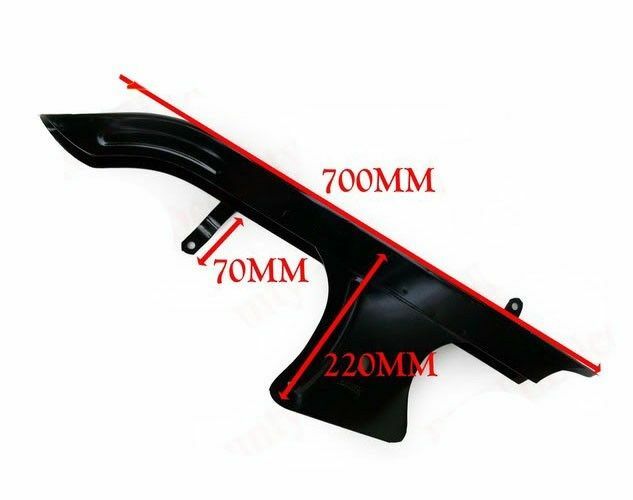 Fits Royal Enfield Early Models Chain Cover Steel Black  