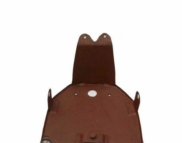 Fits Royal Enfield Early 1950 Rear Licence Plate With Tail Light Hole 