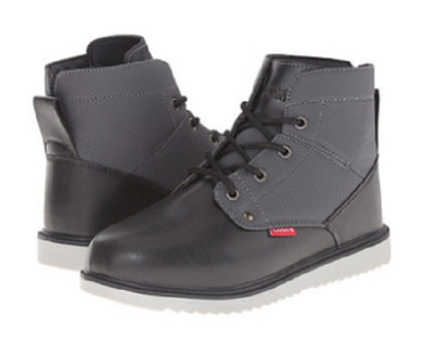 LEVIS 536732-24A JAX ULTRA Mn`s (M) Black/Charc Synthetic Lifestyle Boots