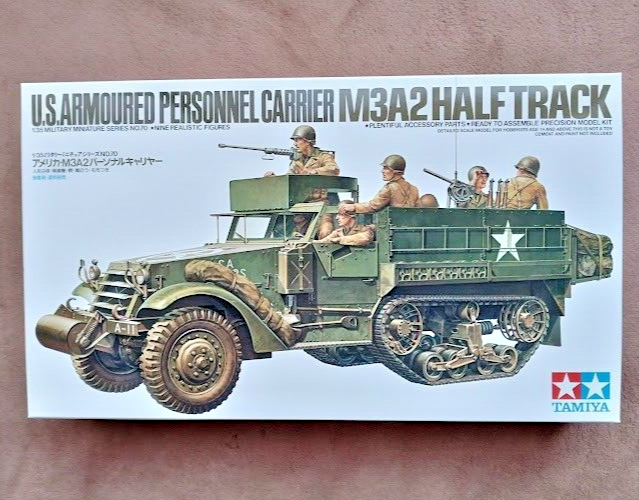 タミヤ アメリカ軍 M3A2 パーソナルキャリヤー 1/35 ( English