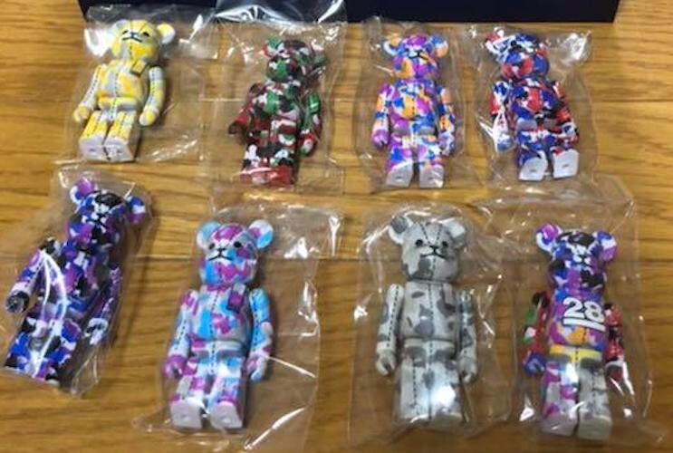 その他 MEDICOM TOY - BAPE 28TH BE@RBRICK CAMO #2 MEDICOM A BATHING APE 28TH ANNIVERSARY CAMO #2 1000% BEARBRICK