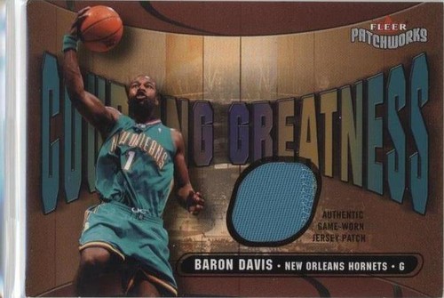 2003-04 Fleer Patchworks - Baron Davis #CG-BD