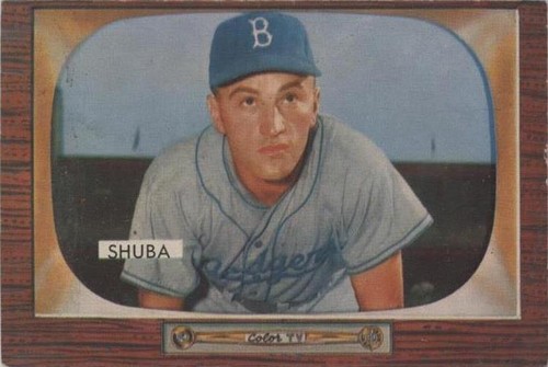 1955 Bowman - George Shuba #66