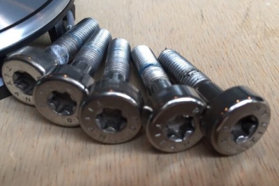 Brabus Mono II,III,IV 3pc Or V 2pc Assembly Bolts Genuine Made By Titanium 10 Pc