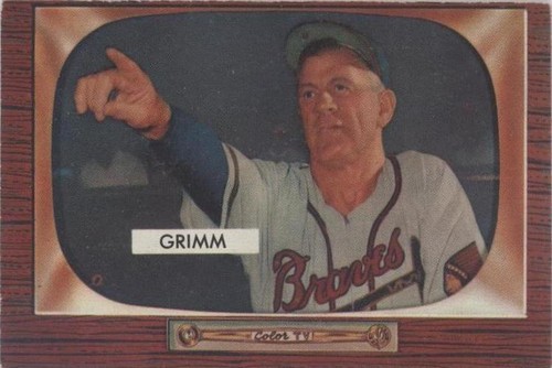 1955 Bowman - Charlie Grimm #298
