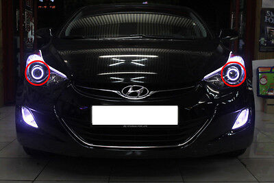 Front Head Light Angeleye Surface Emitting LED Kit for Hyundai 2011-2013 Elantra