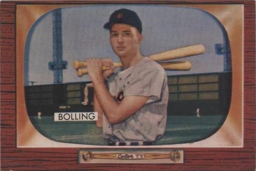 1955 Bowman - Frank Bolling Milt Bolling #204