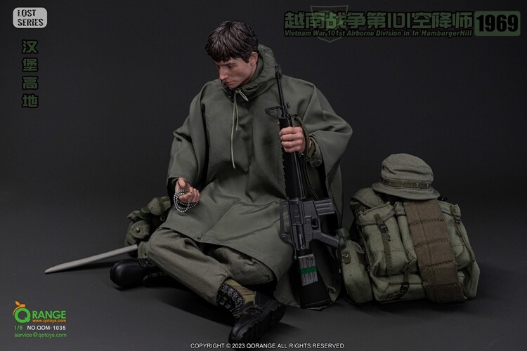 1/6 QORANGE QOTOYS QOM-1035 Vietnam War 101st Airborne