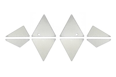 GPM Traxxas UDR Stainless Steel Tube Chassis Panels for Middle & Rear