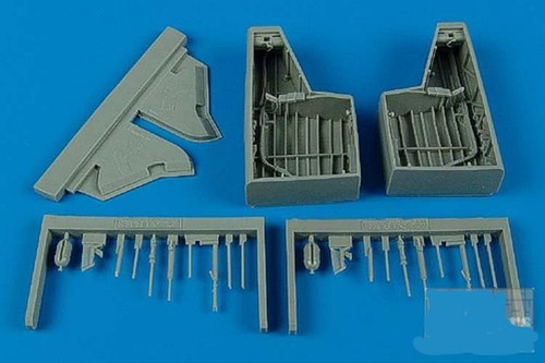 Aires 4399 1:48 Aires Hawker Typhoon Wheel Bay Set for Hasegawa