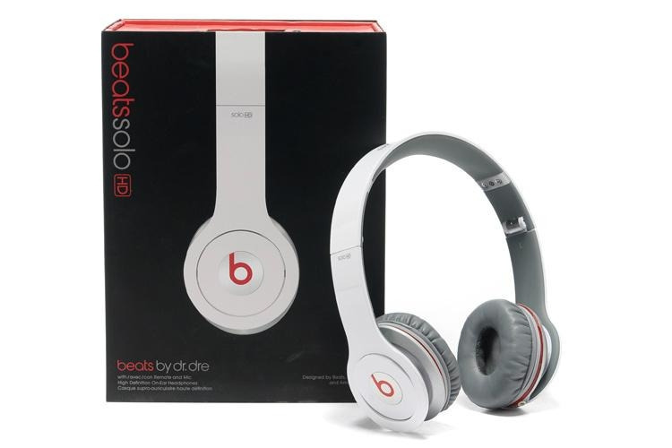 MONSTER BEATS APPLE BY DRE SOLO HD STUDIO HEADPHONES OVERHEAD HEADSET