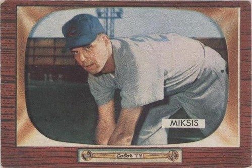 1955 Bowman - Eddie Miksis #181