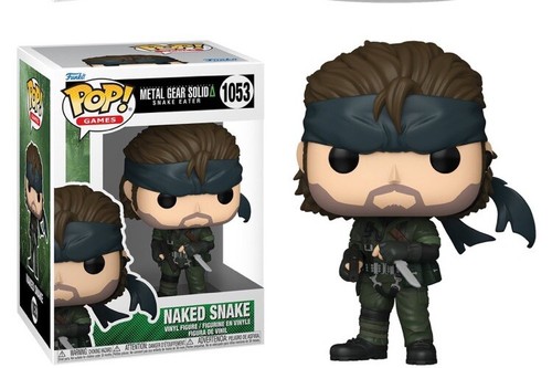 L GEAR SOLID: SNAKE EATER 販促ＰＯＰ Funko Pop! Games: Metal Gear - Naked Snake, Figures - Amazon