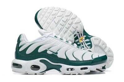 New Nike Air Max Plus TN Men's White Green Cushioned Sports shoes Free Ship