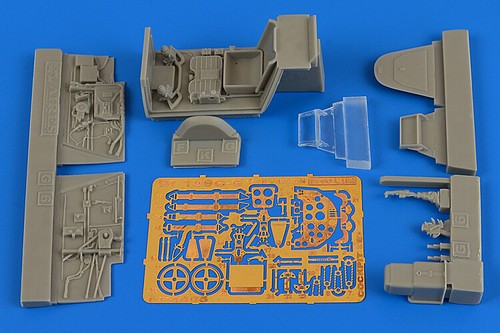 Aires 4685  1/48 Bf109G6 (Late) Cockpit Set For Eduard