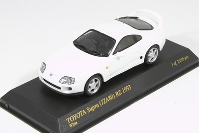 KYOSHO 1/43 JZA80 Toyota Supra RZ 1993 White