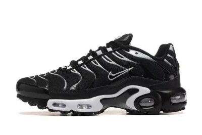 NEW Nike Air Max Plus TN Nen's white and black Air cushion shoes