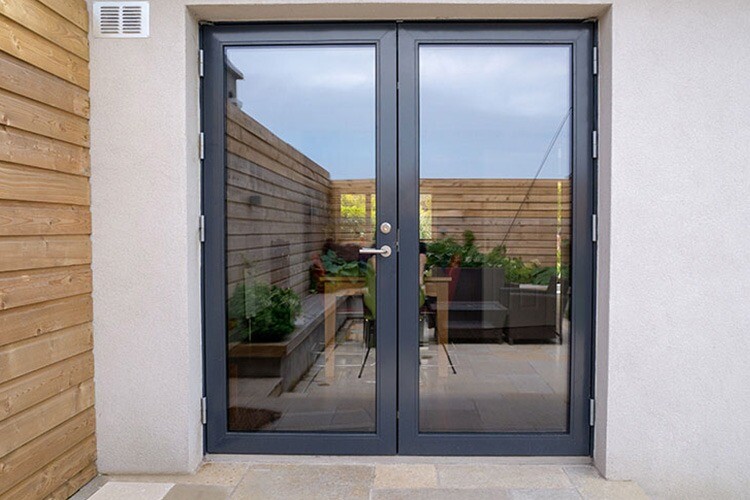 Smart Systems Aluminium French Door in Anthracite Grey BRAND NEW in