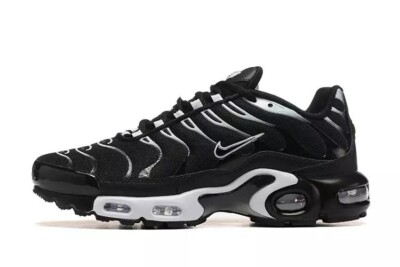 Nike Air Max Plus TN New black and white men's air shoes