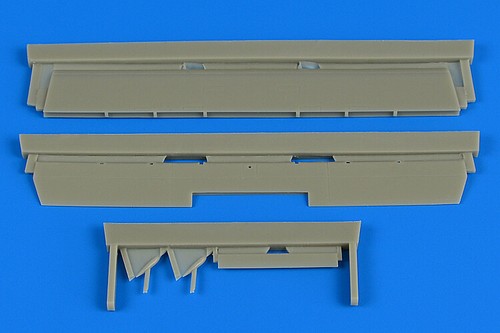 Aires 4718  1/48 P38 Lightning Control Surfaces For Academy & Eduard (Resin)